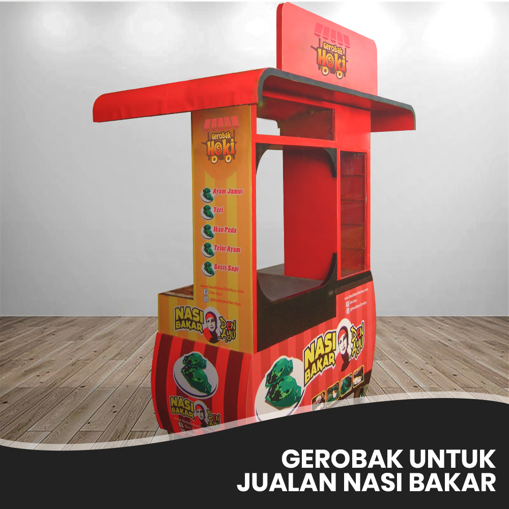 Gerobak Franchise Jualan Nasi Bakar