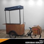 gerobak jualan genjot